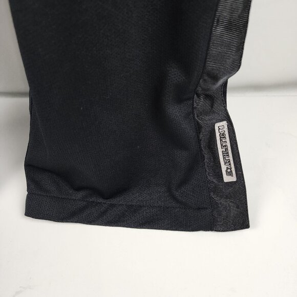 Starter Pants Mens Large Black Vintage Ankle Snap Sweatpants (32x32) - Picture 6 of 10